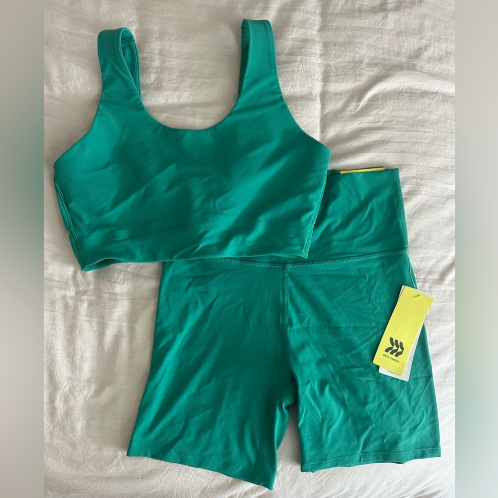 All in motion green workout set